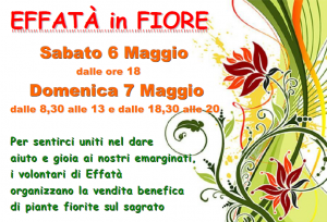 Locandina Effatà in fiore
